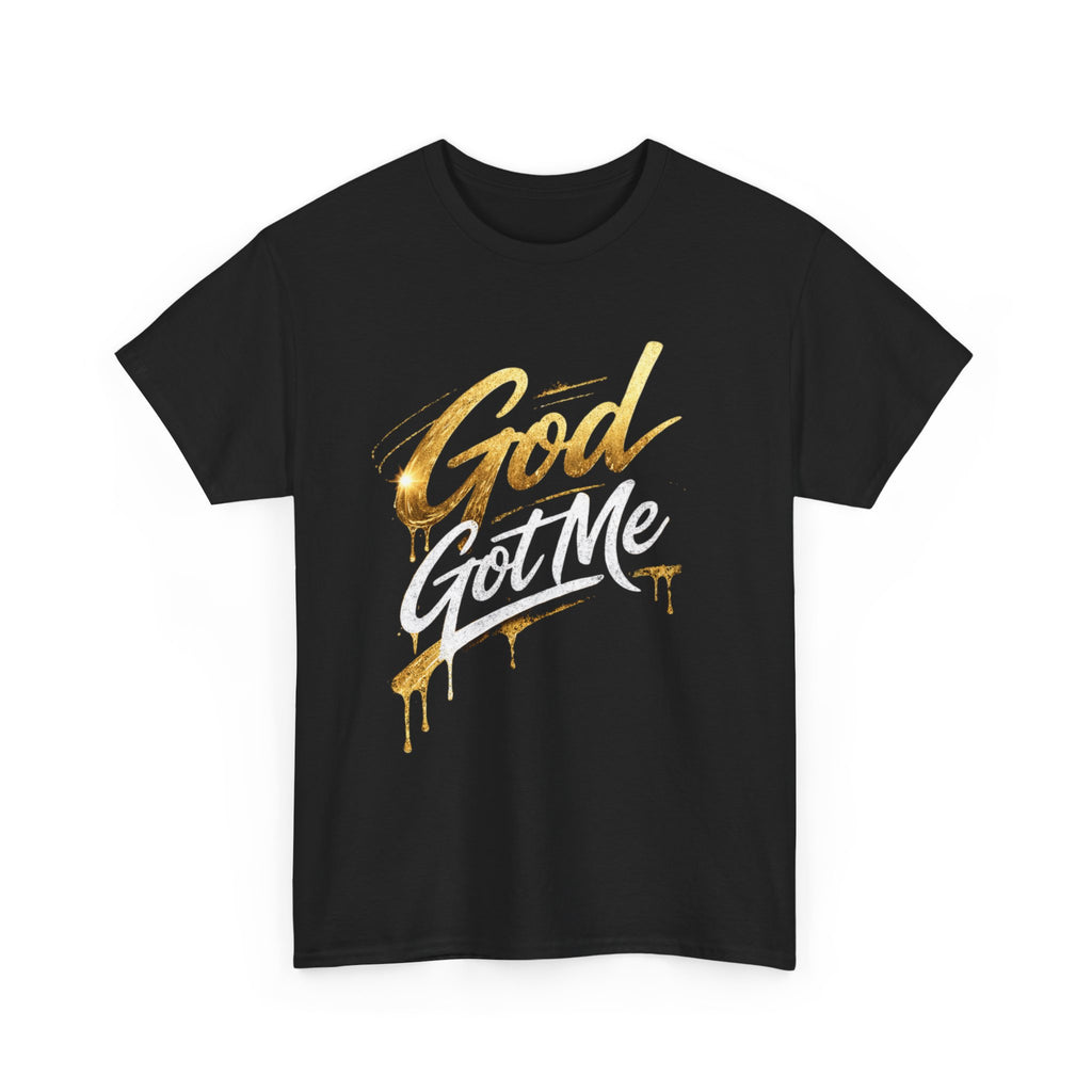 God Got Me T-Shirt | Faith Typography, Urban Christian Graphic Tee