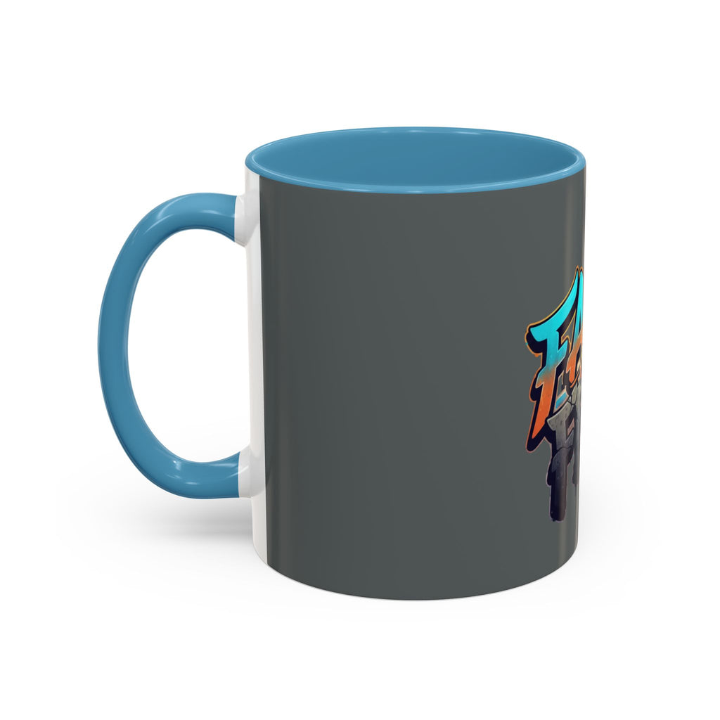 Faith Over Fear Mug | Inspirational Coffee Cup, Graffiti Lettering
