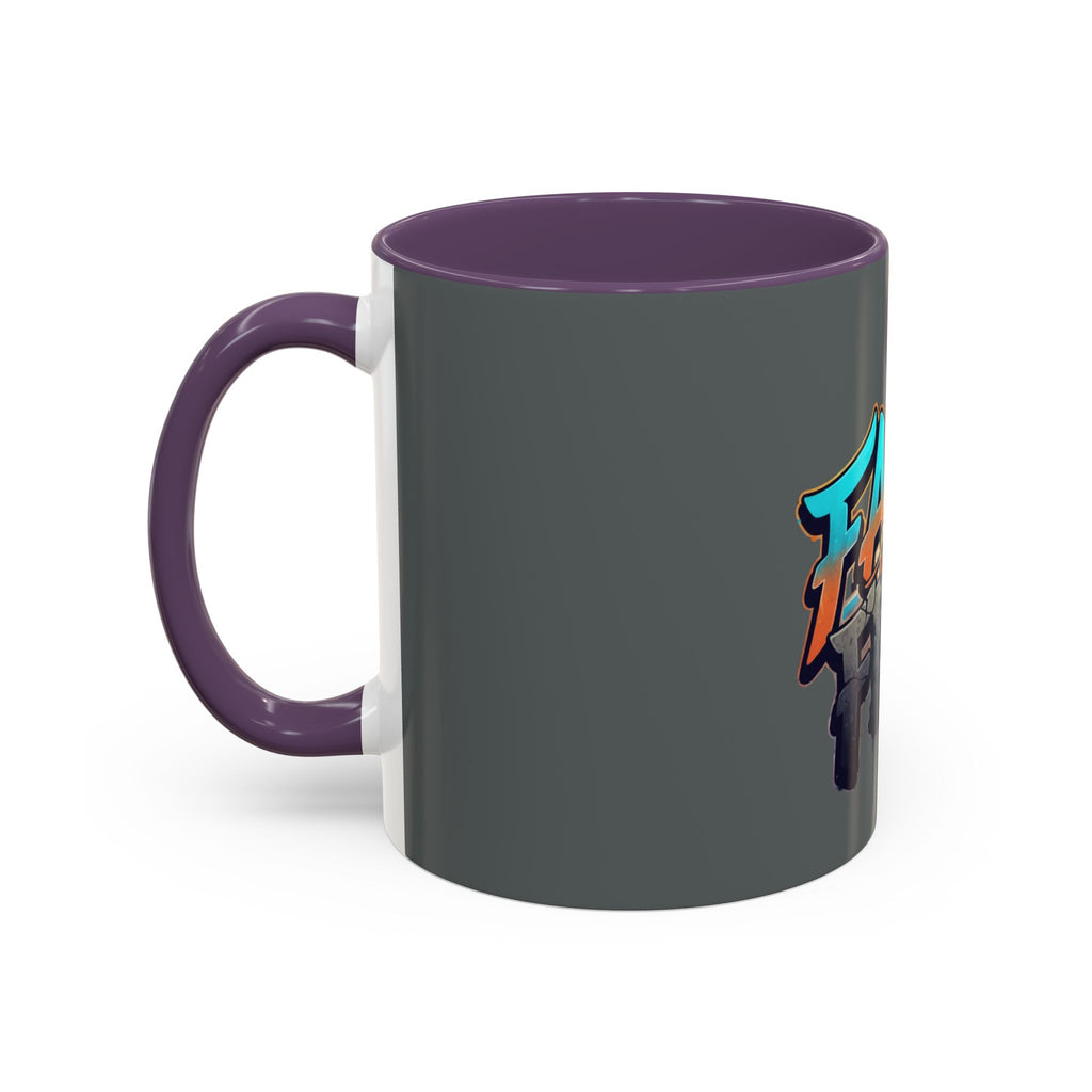 Faith Over Fear Mug | Inspirational Coffee Cup, Graffiti Lettering