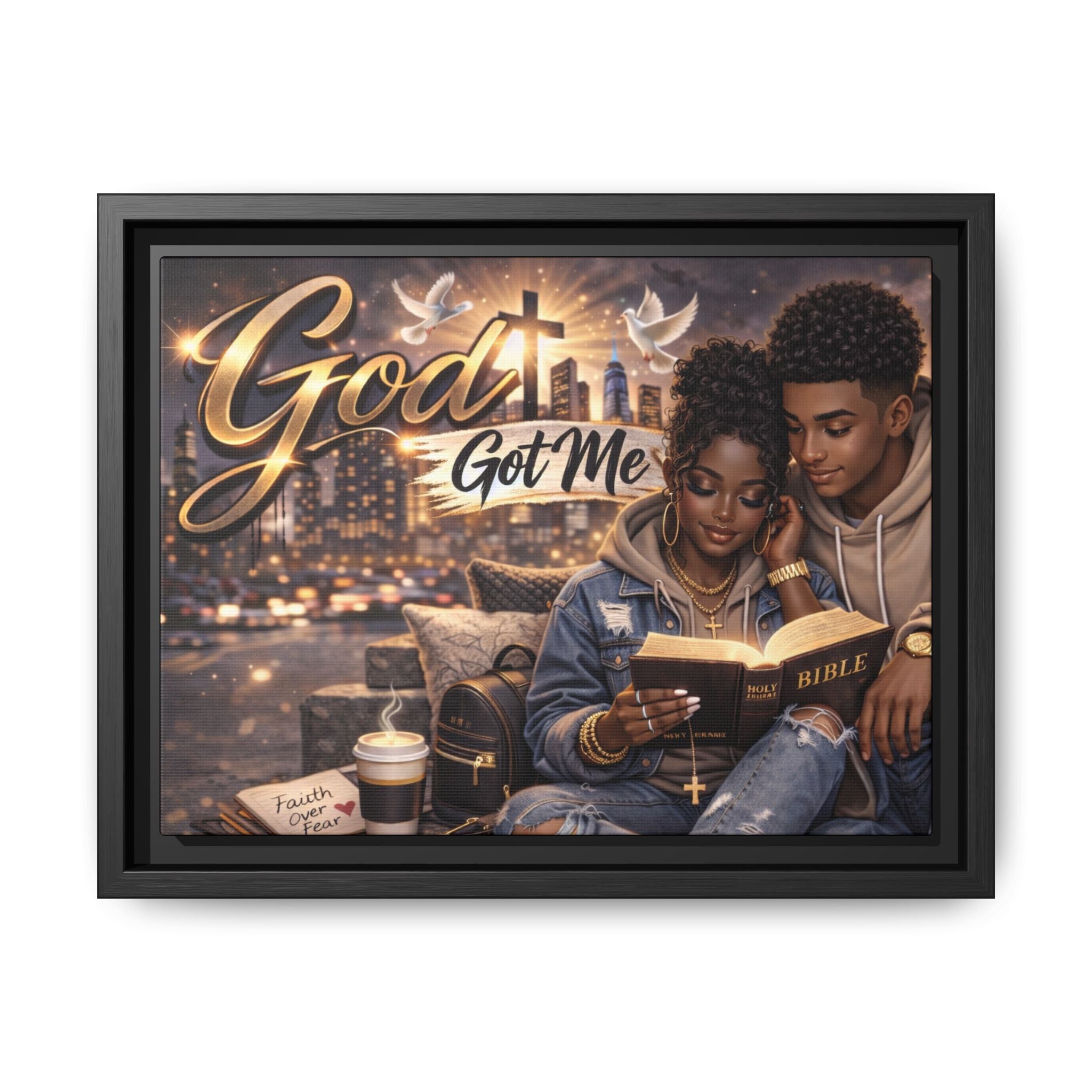 God Got Me Canvas