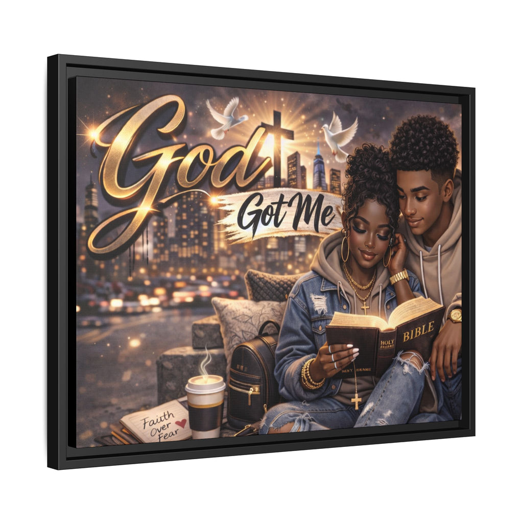 God Got Me Canvas