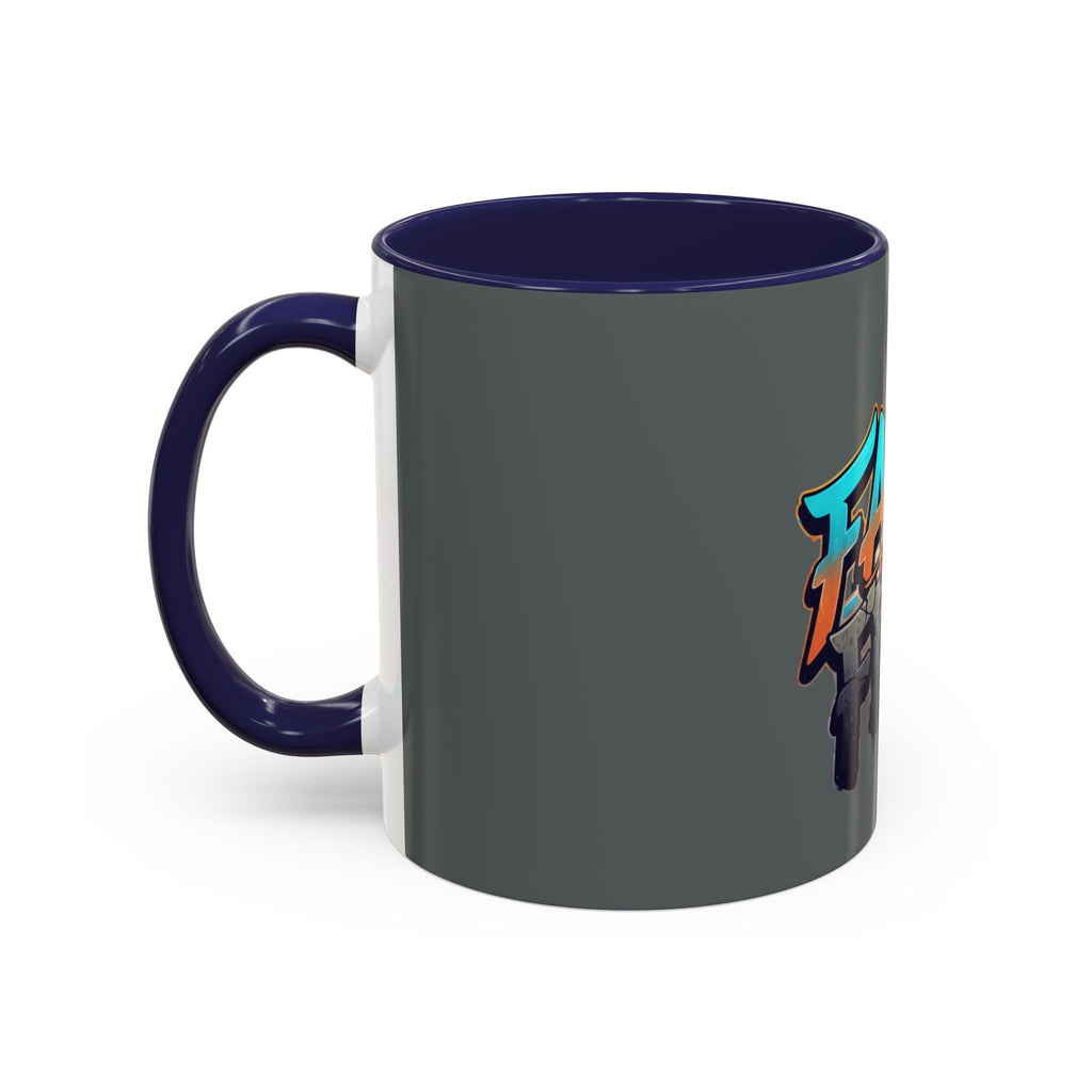 Faith Over Fear Mug | Inspirational Coffee Cup, Graffiti Lettering