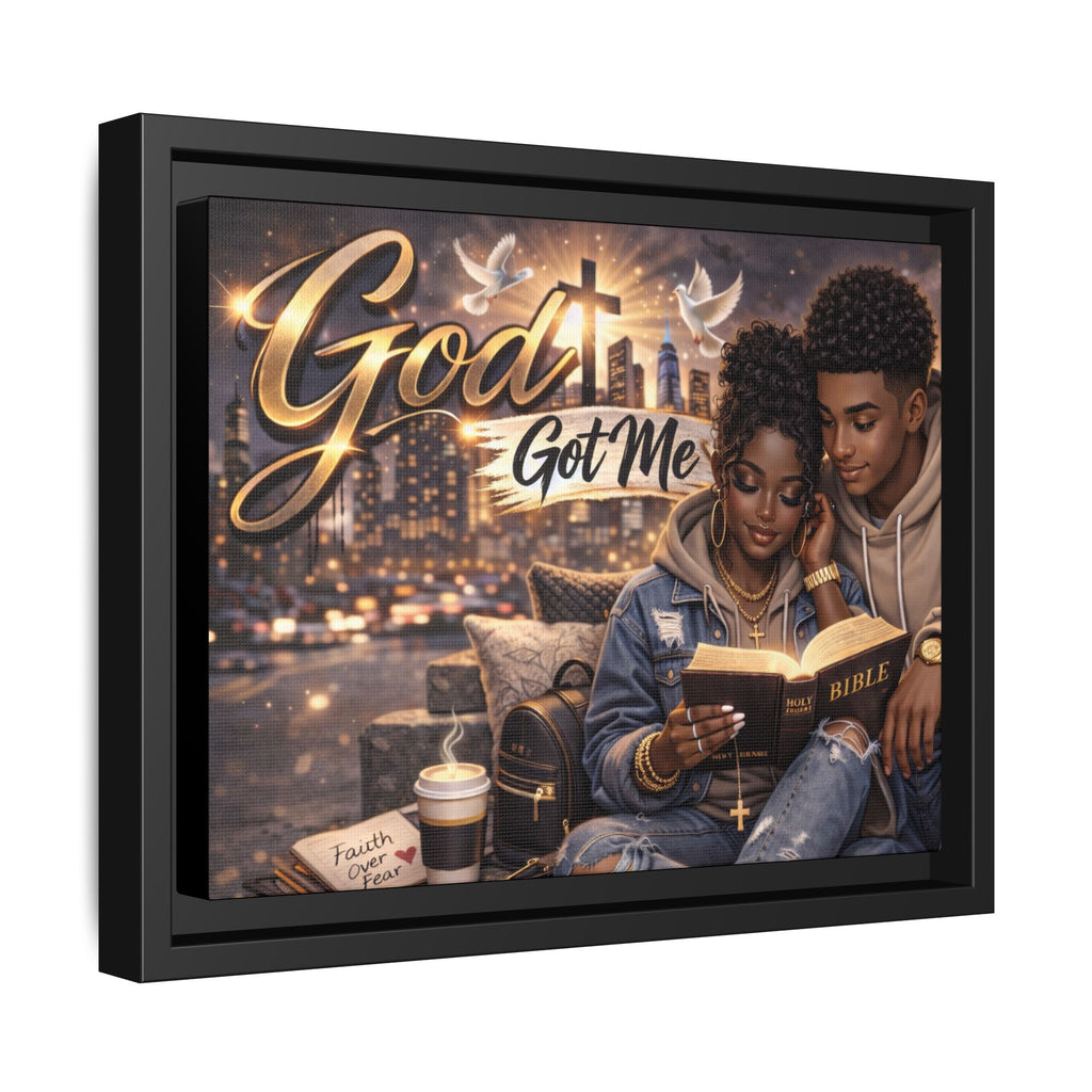 God Got Me Canvas