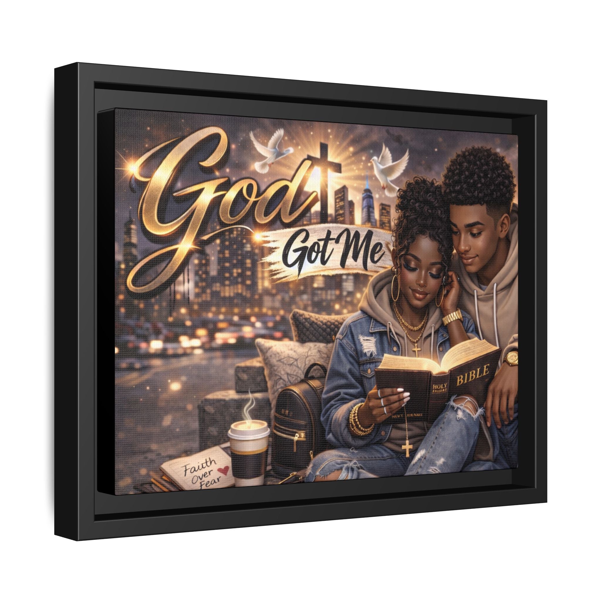 God Got Me Canvas