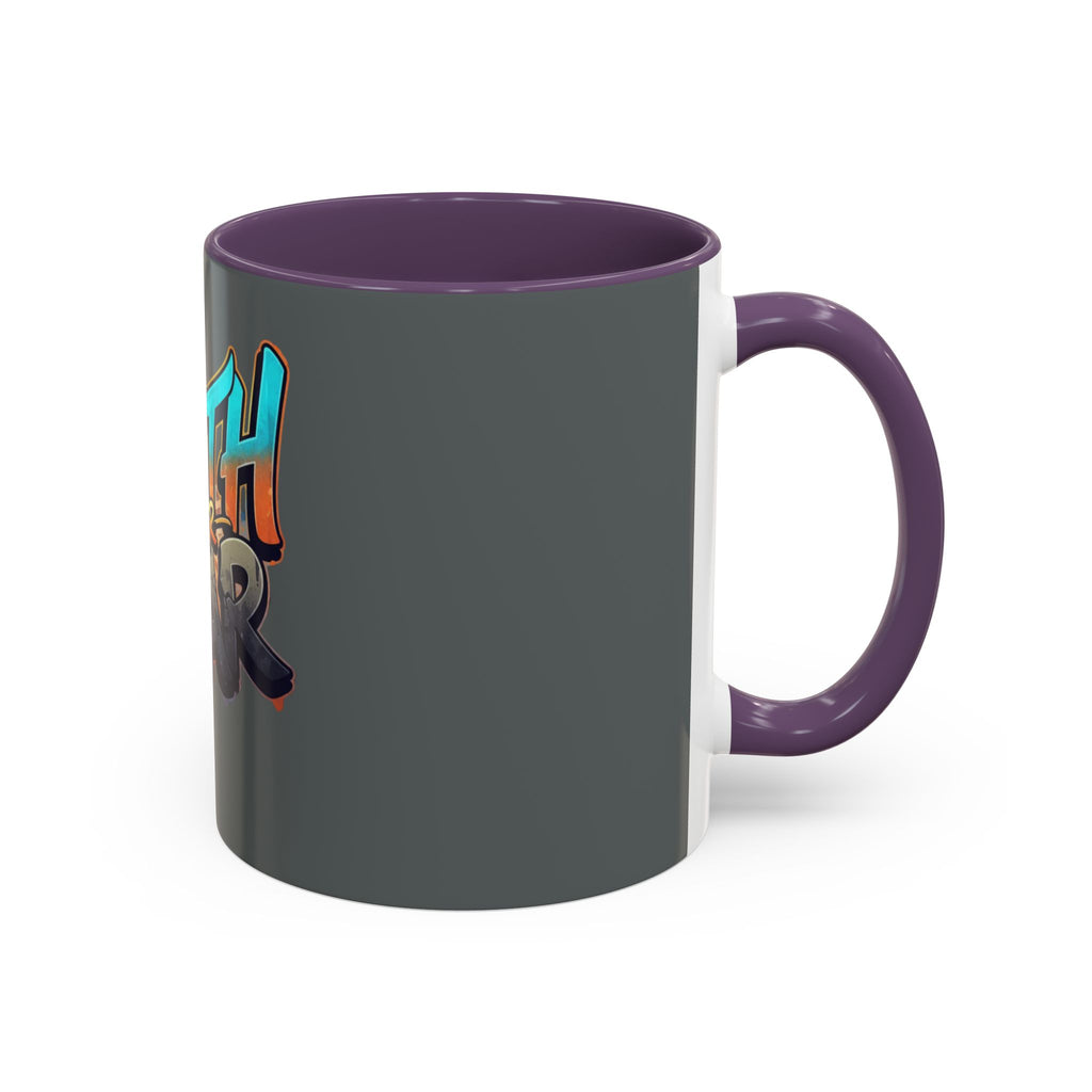 Faith Over Fear Mug | Inspirational Coffee Cup, Graffiti Lettering