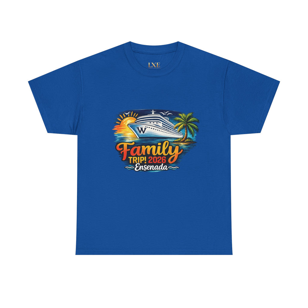 Family Cruise 2026 Tee | Personalized Wooten Cruise Shirt