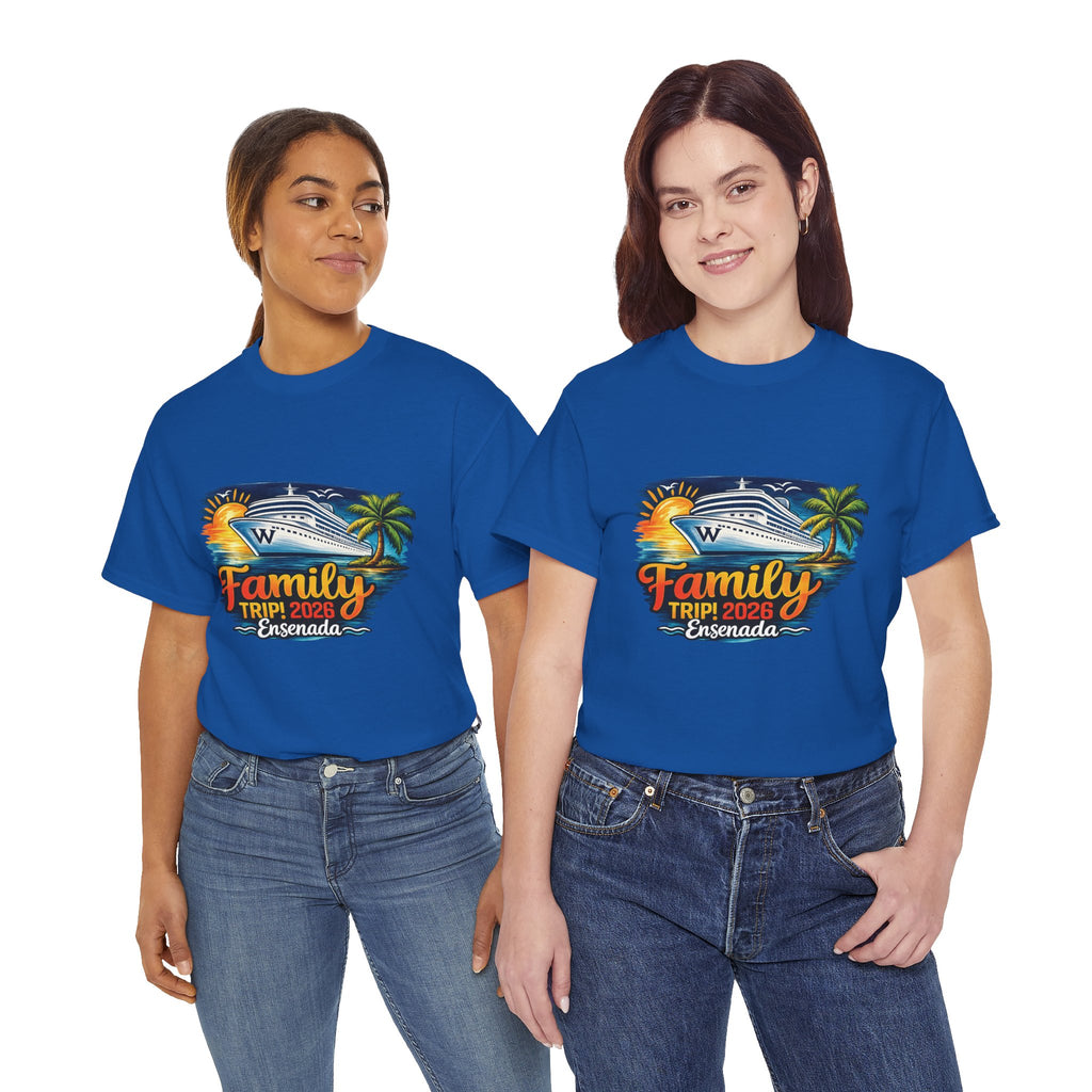 Family Cruise 2026 Tee | Personalized Wooten Cruise Shirt