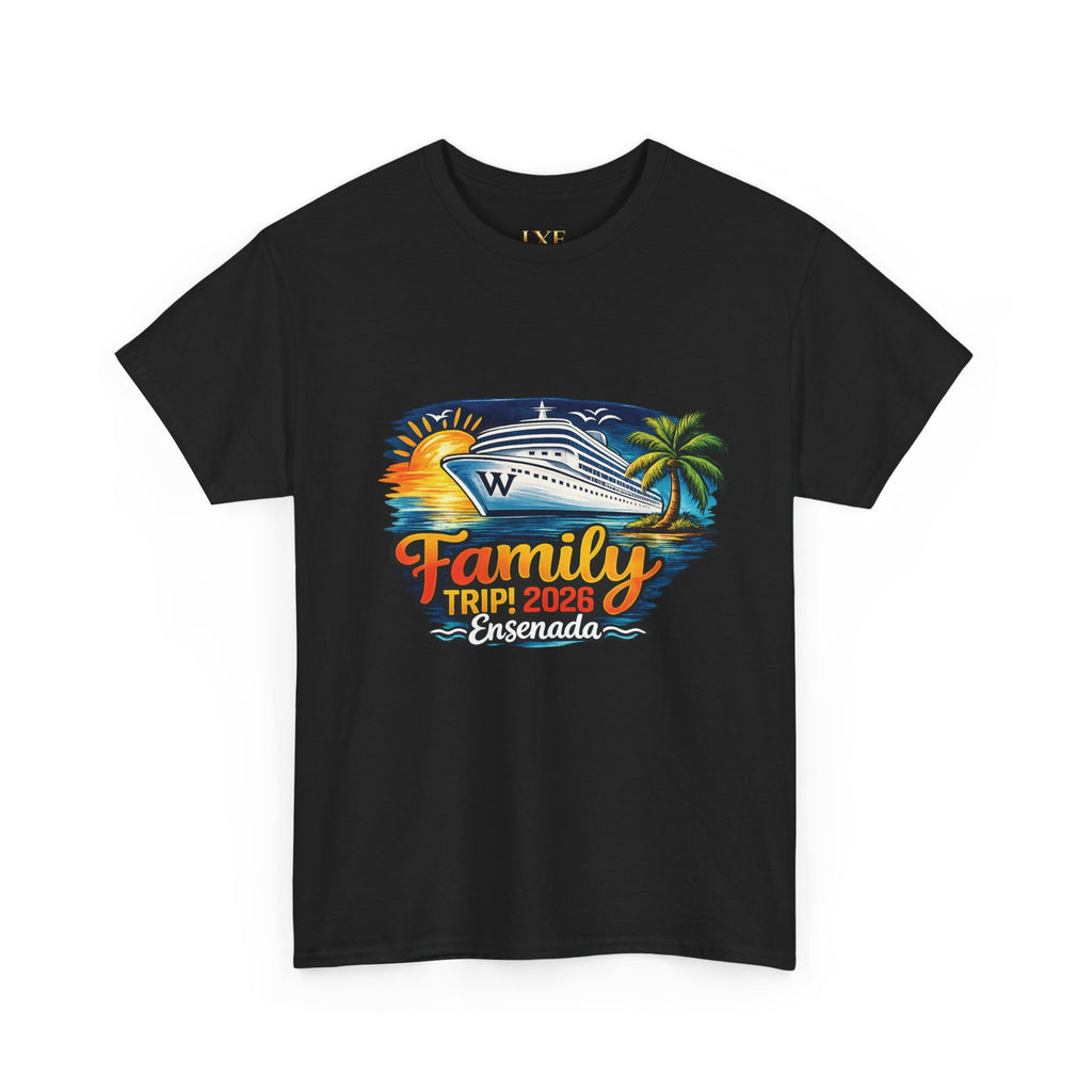 Family Cruise 2026 Tee | Personalized Wooten Cruise Shirt