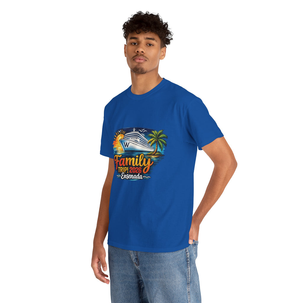 Family Cruise 2026 Tee | Personalized Wooten Cruise Shirt
