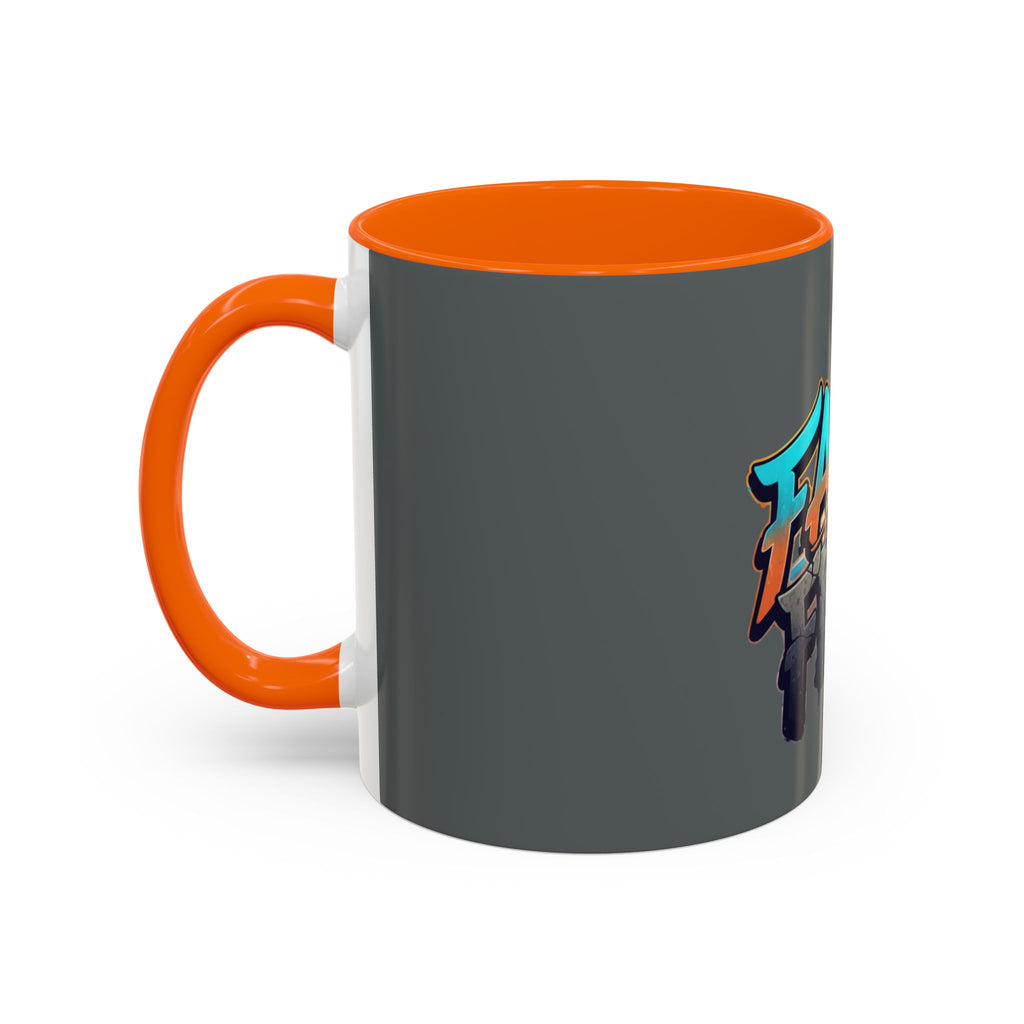 Faith Over Fear Mug | Inspirational Coffee Cup, Graffiti Lettering
